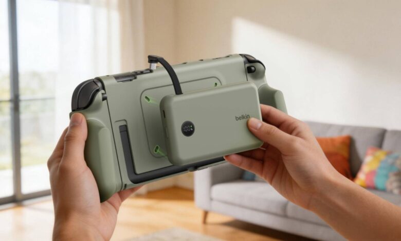 Belkin Bawa Grip Modular ke Switch 2, Baterai Magnetik Bisa Lepas Pasang