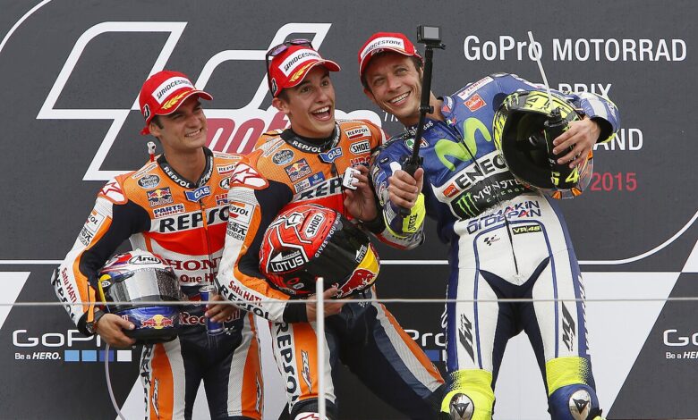 Marquez Sentuh 100 Kemenangan, Kenangan Pedrosa dan Rossi Justru Paling Membekas