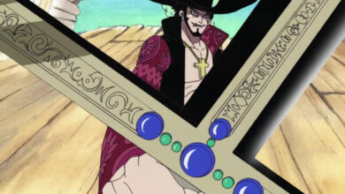 Yoru, Pedang Hitam Mihawk Yang Membuktikan Level Tertinggi Pendekar One Piece