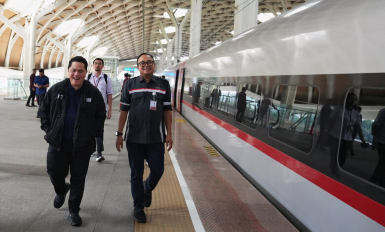 Erick Thohir Naik Whoosh Ke Bandung, Pesan Tegas Untuk Timnas Putri Yang Sedang Bangkit