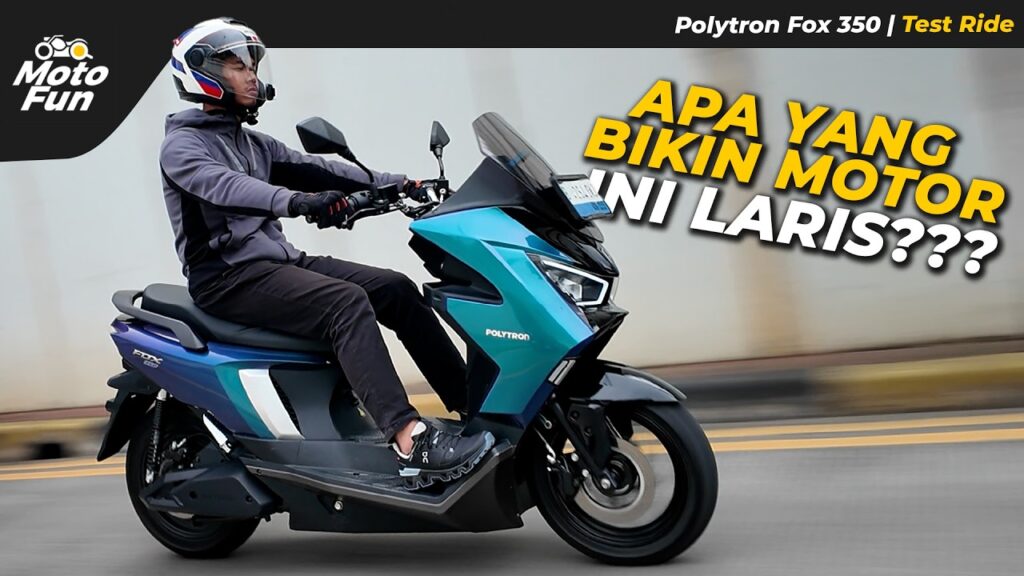 Polytron Fox 350 Cuma Habiskan Rp42 per Km, Pengeluaran Bulanan Bisa Jauh Lebih Irit