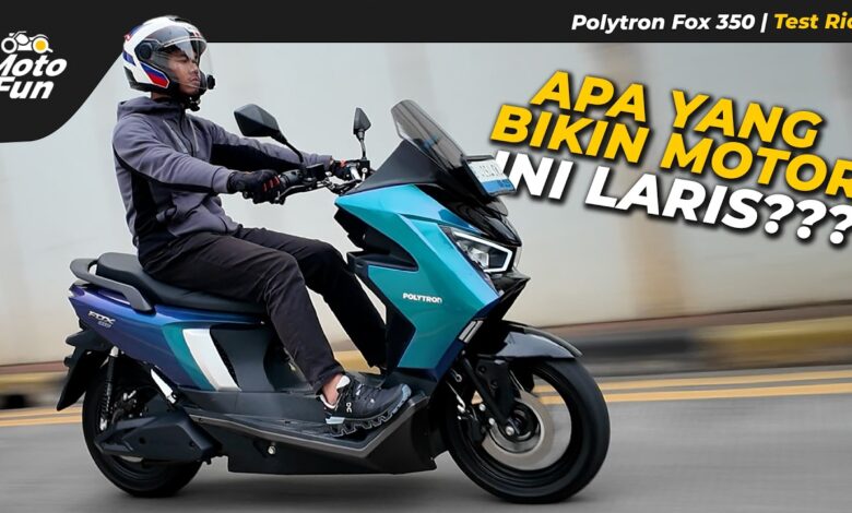 Polytron Fox 350 Cuma Habiskan Rp42 per Km, Pengeluaran Bulanan Bisa Jauh Lebih Irit