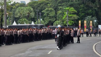 1.200 Aparat Kepung GBK, Duel Timnas Indonesia vs Mozambik Dijaga Ketat
