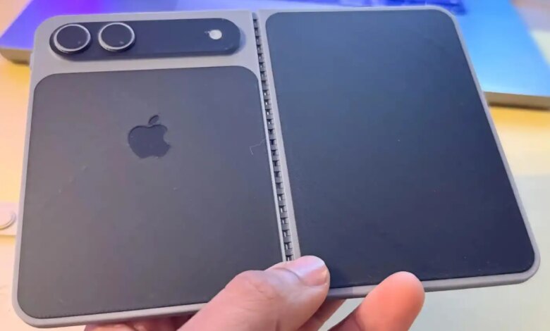 Dummy iPhone Fold Terkuak, Layar 7,8 Inci dan Kamera Ganda Apple Muncul