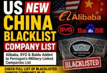 Daftar Hitam AS Makin Panjang, Alibaba hingga BYD Ikut Terjepit di Tengah Gencatan Dagang