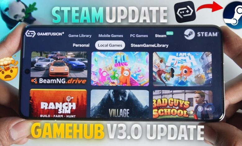 GameHub 6.0.6 Bikin Steam Makin Gahar, Ukuran Aplikasi Malah Nyaris Terpotong Setengah