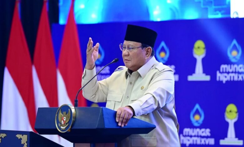 Prabowo Sindir Pengusaha Banyak Dosa, Masa Depan Harus Bersih dan Taat Hukum