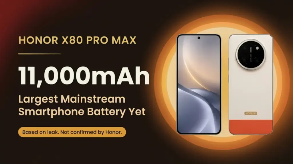 Honor X80 Pro Max Disebut Bawa Baterai 11.000mAh, Siap Ubah Standar Kelas Menengah Premium
