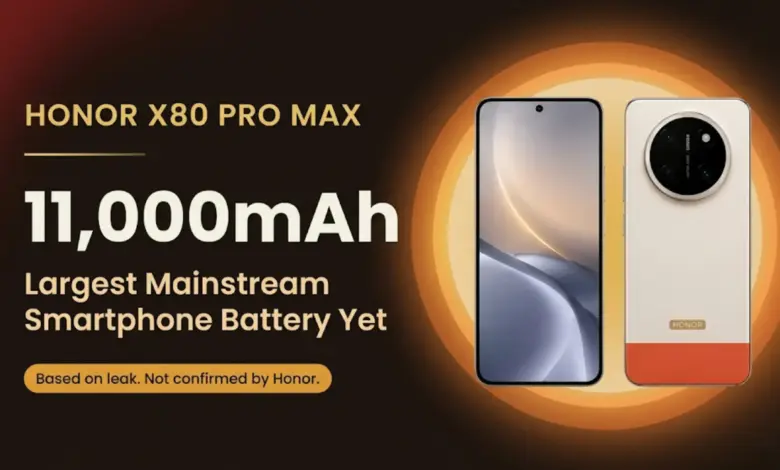 Honor X80 Pro Max Disebut Bawa Baterai 11.000mAh, Siap Ubah Standar Kelas Menengah Premium