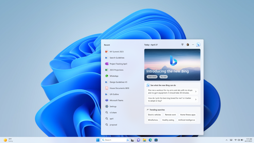 Windows 11 Akhirnya Bisa Lebih Bersih, Bing Mulai Bisa Dipisahkan dari Pencarian Lokal