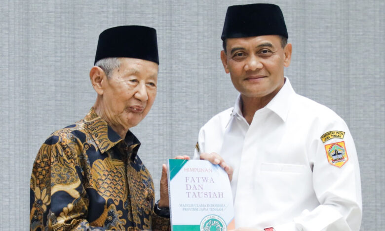 Luthfi Sebut Ulama Jadi Penyejuk Jateng, Di Tengah Derasnya Hoaks dan Kebencian