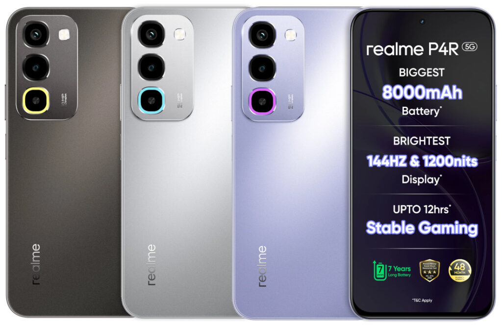 Realme P4R Bawa Baterai 8.000mAh, HP Murah Ini Siap Digarap Ngegame Lama