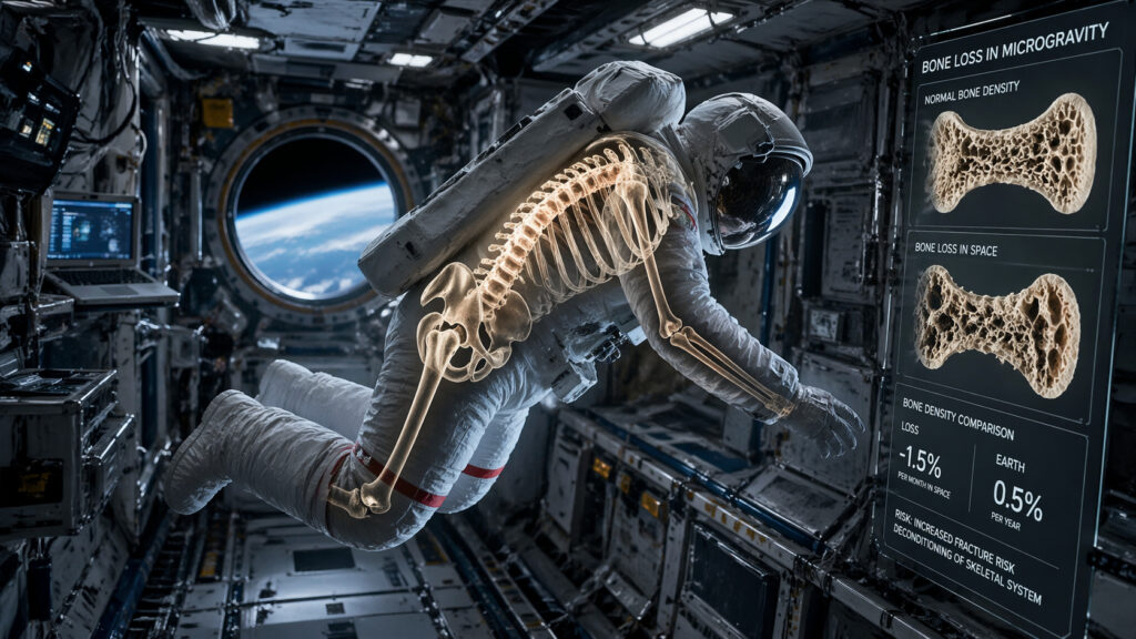 NASA Ungkap Penyebab Baru Tulang Astronot Cepat Keropos di Orbit