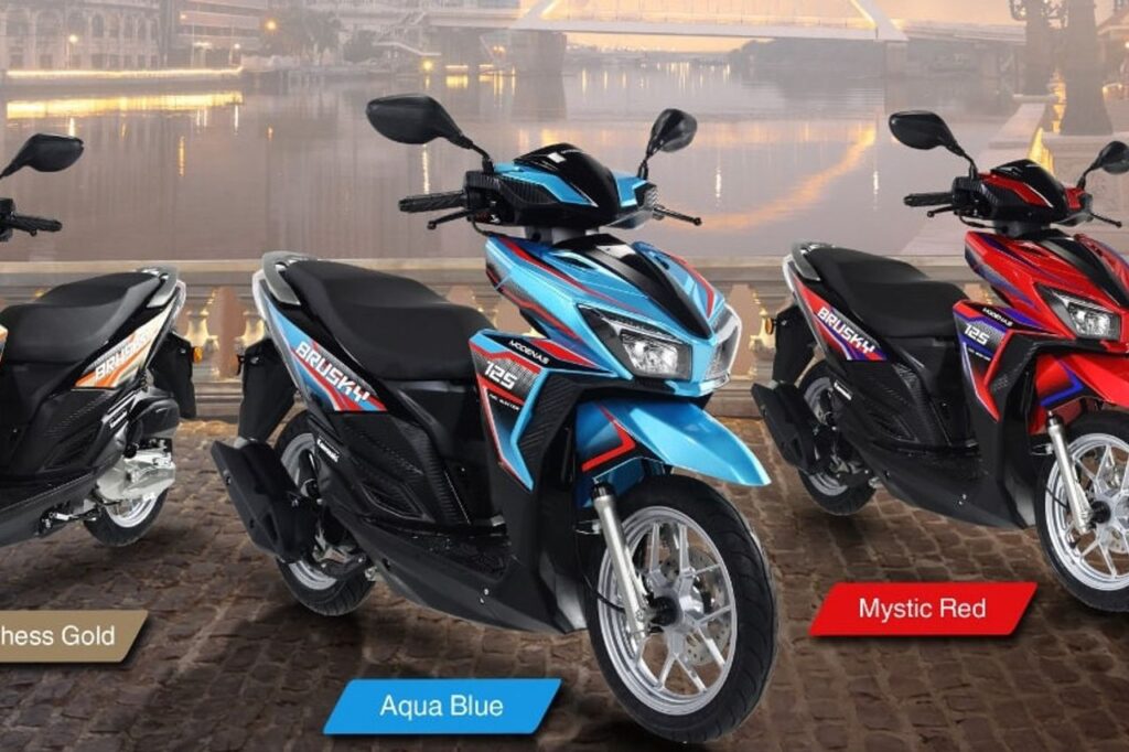 Kawasaki Siap Turunkan Brusky 125, Skutik Rebadge Ini Terbaca di Rp14 Juta