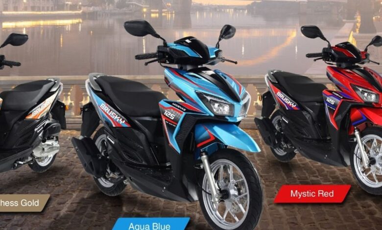 Kawasaki Siap Turunkan Brusky 125, Skutik Rebadge Ini Terbaca di Rp14 Juta