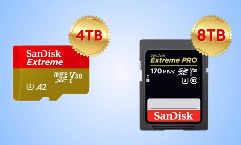 SanDisk Siap Bawa SD Card 8 TB, Tapi Pembaca Lama Tak Lagi Cukup