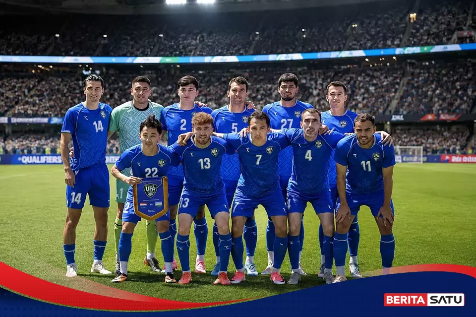 Uzbekistan Tembus Piala Dunia 2026, Debut Bersejarah yang Lama Tertunda