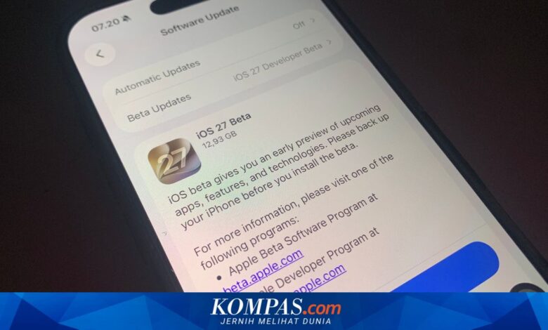 iOS 27 Beta Sudah Bisa Dicoba, Ini Langkah Update dan Risiko yang Perlu Diwaspadai