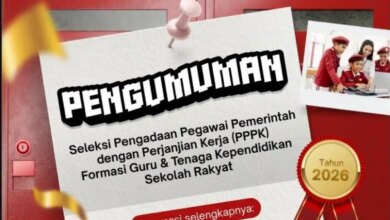 Link Rekrutmen PPPK Sekolah Rakyat Diburu, Jalur Daftar yang Benar Harus Dipisah