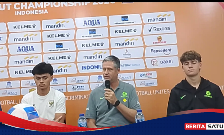 Australia Siap Tekan Garuda Muda, Trevor Morgan Justru Menantikan Atmosfer Tuan Rumah