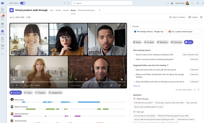 Microsoft Teams Siapkan Cara Baru Mengejar Rapat yang Terlewat, Recap Jadi Lebih Mudah Dicari