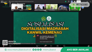 Digitalisasi Madrasah Mulai Bergerak, Waka Kurikulum MTs Miftahul Ulum Ikut Sosialisasi Jatim