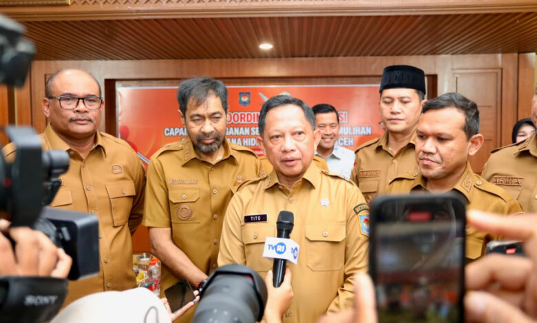 Tito Minta Data Huntap Segera Diserahkan, Pemulihan Permanen Bisa Terhambat
