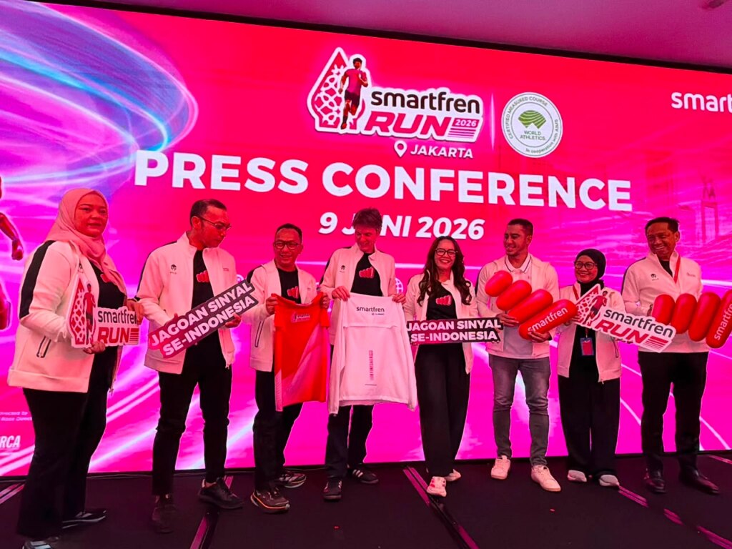 SMARTFREN RUN 2026 Jadi Panggung Baru XLSMART Perkuat Sinyal dan Dekat ke Pelanggan
