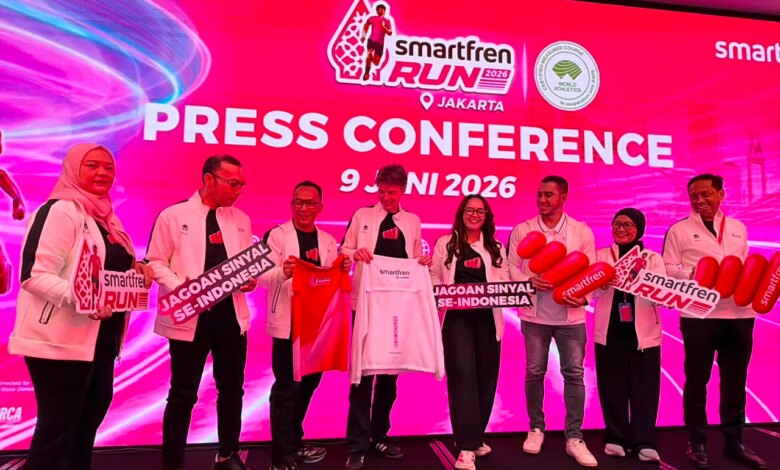 SMARTFREN RUN 2026 Jadi Panggung Baru XLSMART Perkuat Sinyal dan Dekat ke Pelanggan