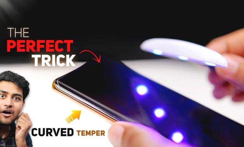 Kunci Pasang Tempered Glass di HP Layar Lengkung, Bukan di Saat Ditempel