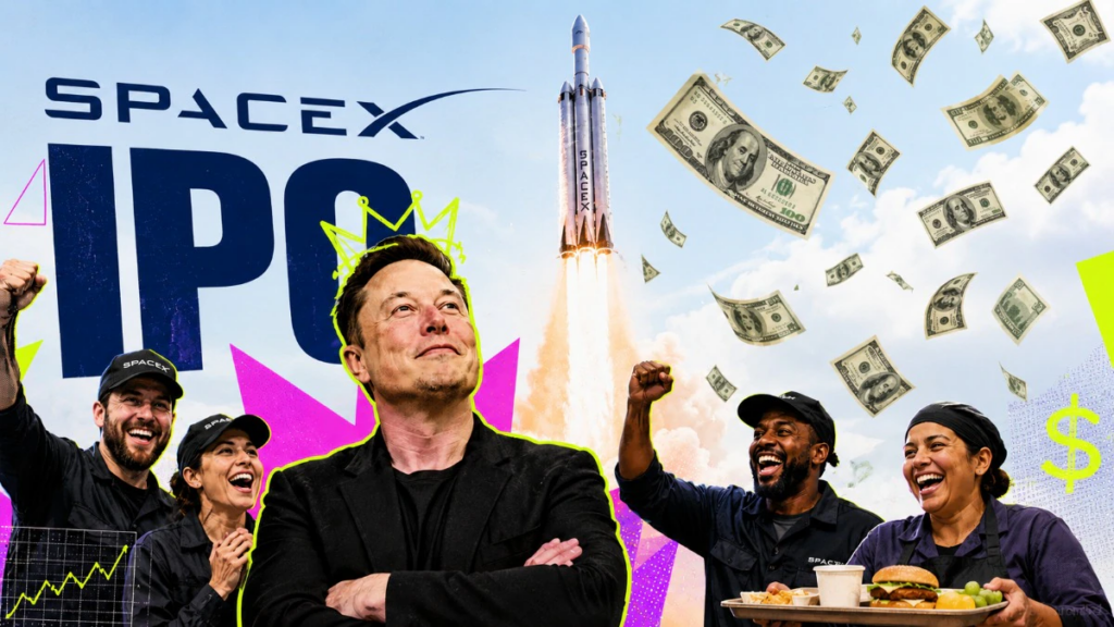IPO SpaceX Bisa Ciptakan Ribuan Jutawan, Termasuk Pekerja Kantin
