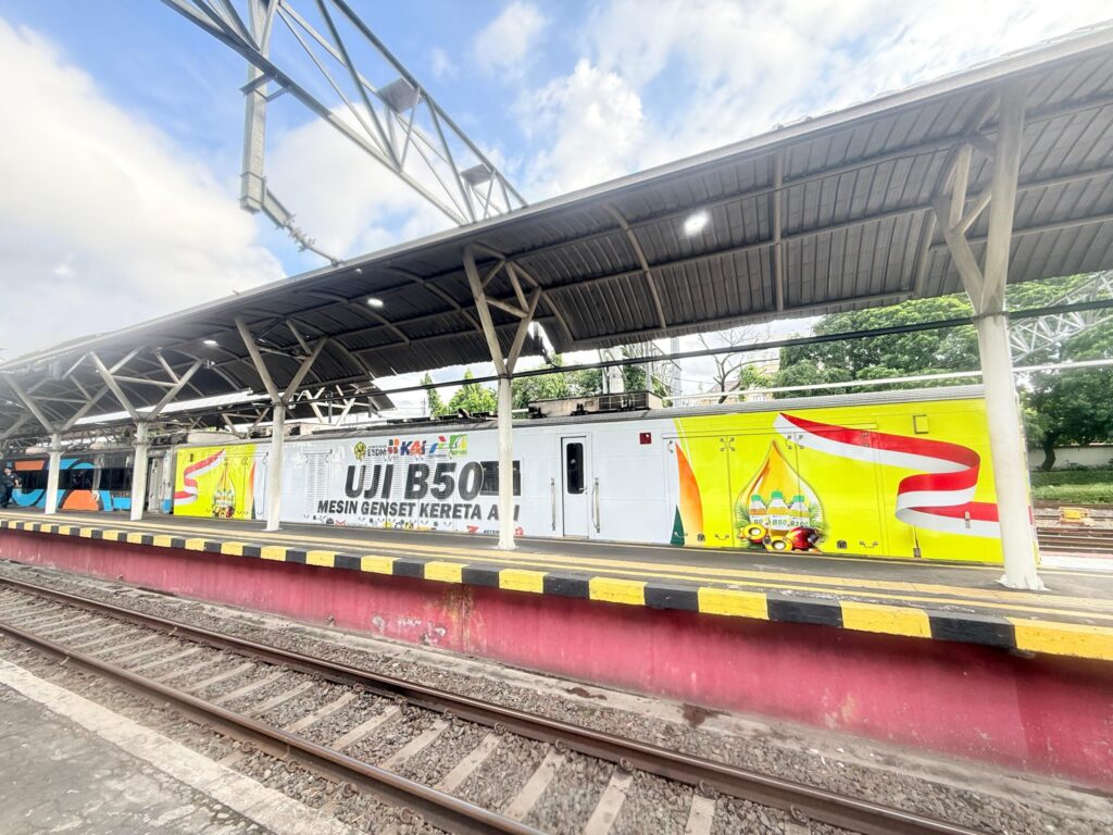 KAI Mengunci Arah Baru Transisi Energi, B50 Disiapkan untuk Operasional Kereta