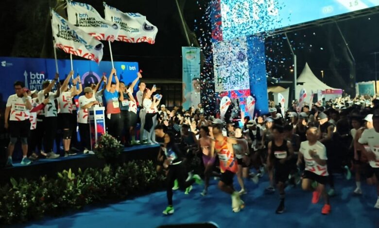 Ribuan Pelari Padati GBK, BTN JAKIM 2026 Dibuka dengan Start yang Padat