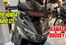 Kawasaki Brusky 125 Hadir Dekat Harga Vario 125, Tapi Mesin dan Teknologinya Beda