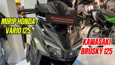 Kawasaki Brusky 125 Hadir Dekat Harga Vario 125, Tapi Mesin dan Teknologinya Beda