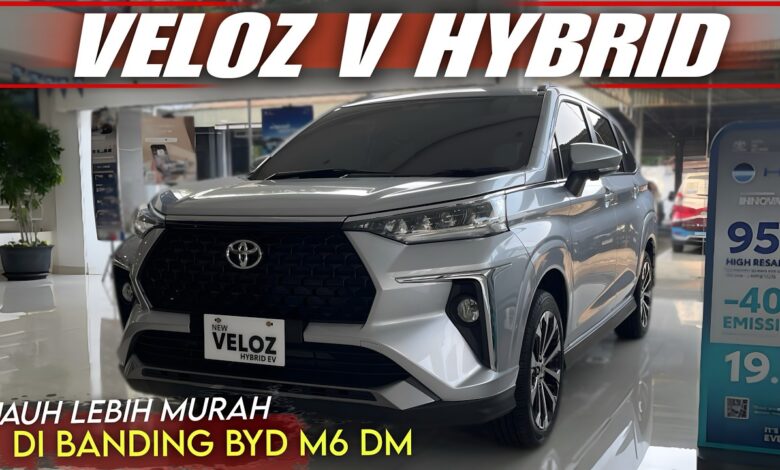 BYD M6 DM dan Toyota Veloz Hybrid Cuma Selisih Rp 5 Juta, Teknologinya Beda Jauh