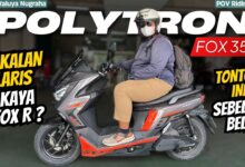Polytron Fox 350 Punya Cruise Control dan TCS, Motor Listrik yang Terasa Naik Kelas