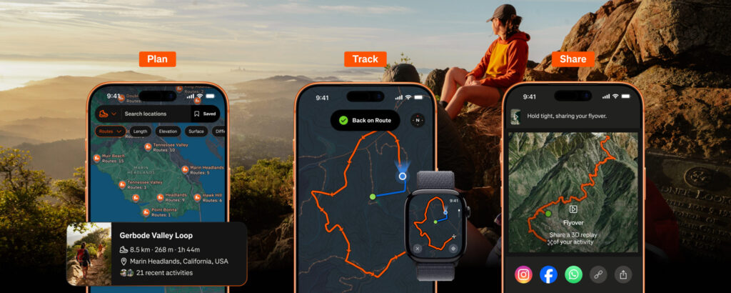 Strava Bikin Hiking Lebih Aman, Navigasi Offline dan Rute 3D Makin Lengkap