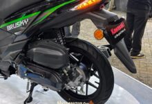 Kawasaki Masuk Skutik Kompak, Brusky 125 Tawarkan Jarak Tempuh 180 Km