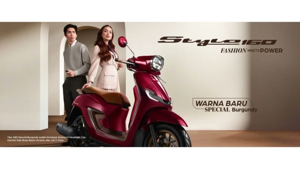 Honda Stylo 160 Special Burgundy, Warna Eksklusif yang Cuma Ada di Varian Tertinggi