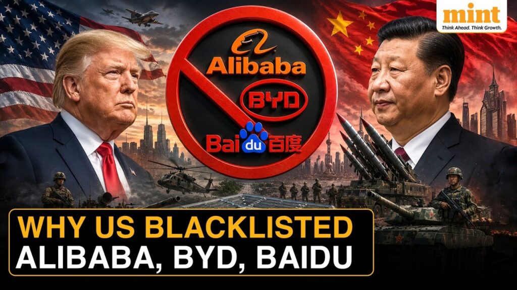 BYD Masuk Daftar Hitam Militer AS, Alibaba dan Baidu Ikut Terseret