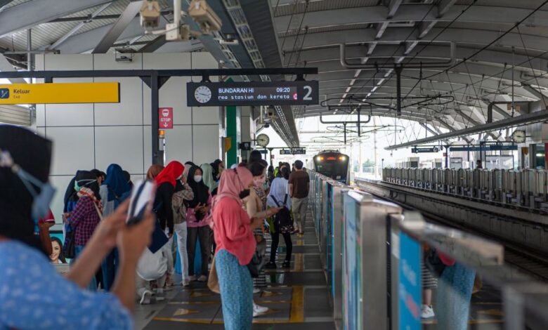 MRT Jakarta Tetap Normal, Akses Bundaran HI dan Dukuh Atas Ditutup Sementara