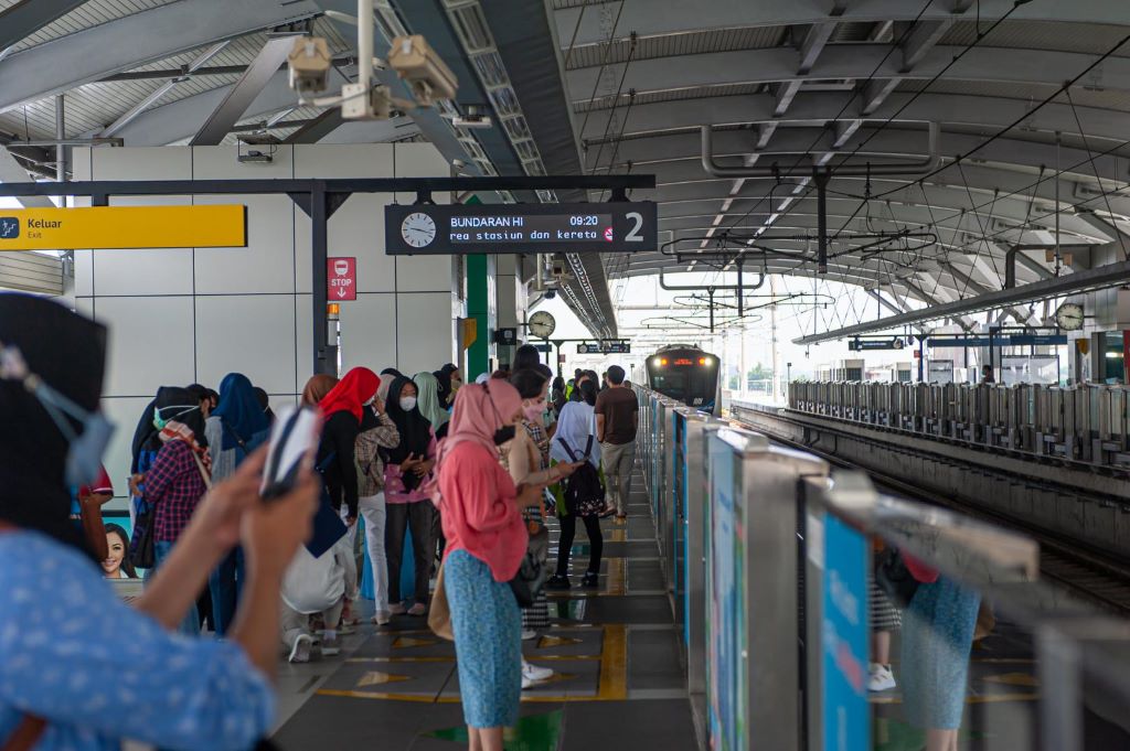 MRT Jakarta Tetap Normal, Akses Bundaran HI dan Dukuh Atas Ditutup Sementara