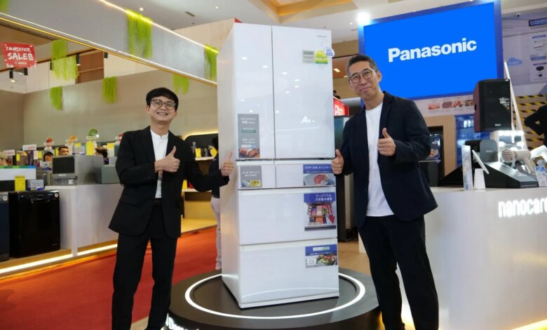 Panasonic Bawa 2 Kulkas Premium Baru, Dapur Modern Kini Dapat Pilihan Lebih Rapi