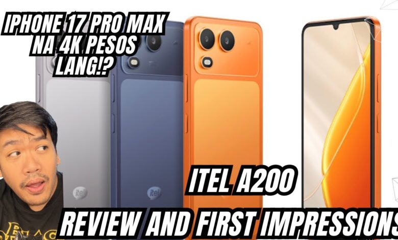 Itel A200 Rp 1,5 Juta Bawa Desain Ala iPhone 17 Pro dan Fitur yang Tak Disangka