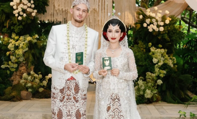 Jennifer Coppen dan Justin Hubner Menikah di Bali, Erick Thohir Jadi Saksi Nikah