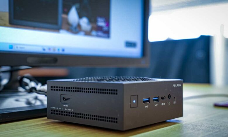 Peladn HO5 Bawa OCuLink ke Mini PC Mungil, Siap Jalankan AI dan eGPU