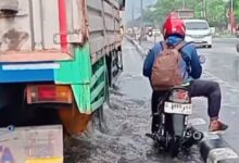 Hujan Pagi dan Rob Ancam Pantura Jateng, Jalur Semarang-Demak Makin Rawan