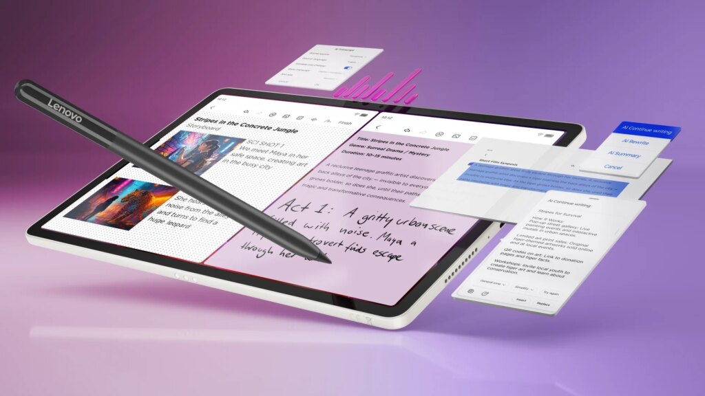 Lenovo Yoga Tab Bikin Laptop Makin Kalah Praktis, Keyboard dan Stylus Sudah Sekalian