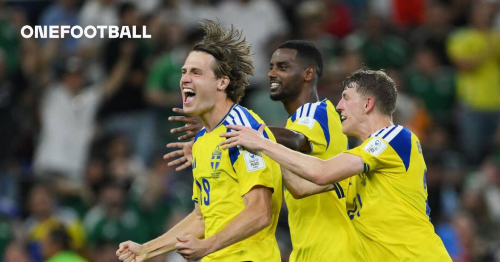 Svanberg Langsung Cetak Gol di Debut Piala Dunia, Swedia Hancurkan Tunisia 5-1